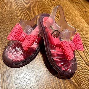 EUC Mini Melissa girls sandals size 9